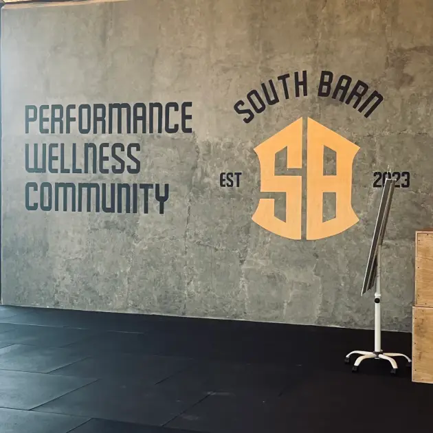 South Barn wall mural